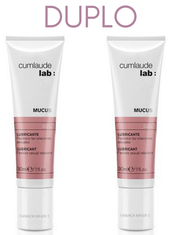 CUMLAUDE DUPLO MUCUS GEL LUBRICANTE 30ML+30ML