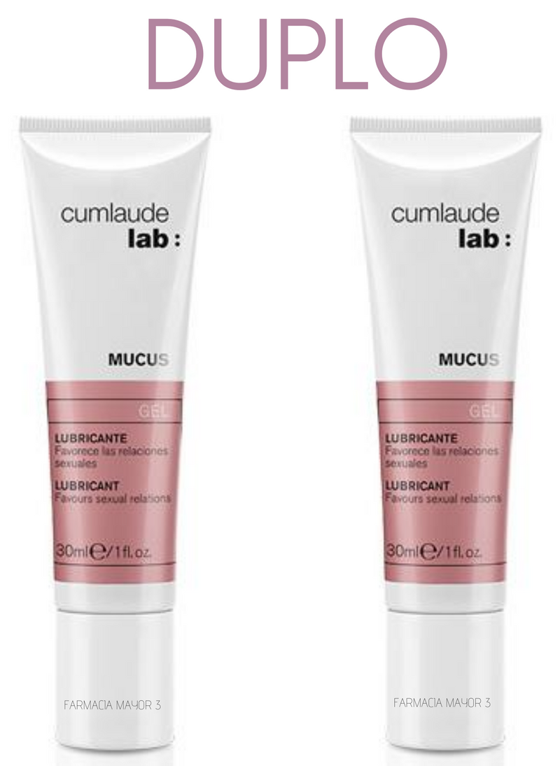 CUMLAUDE DUPLO MUCUS GEL LUBRICANTE 30ML+30ML