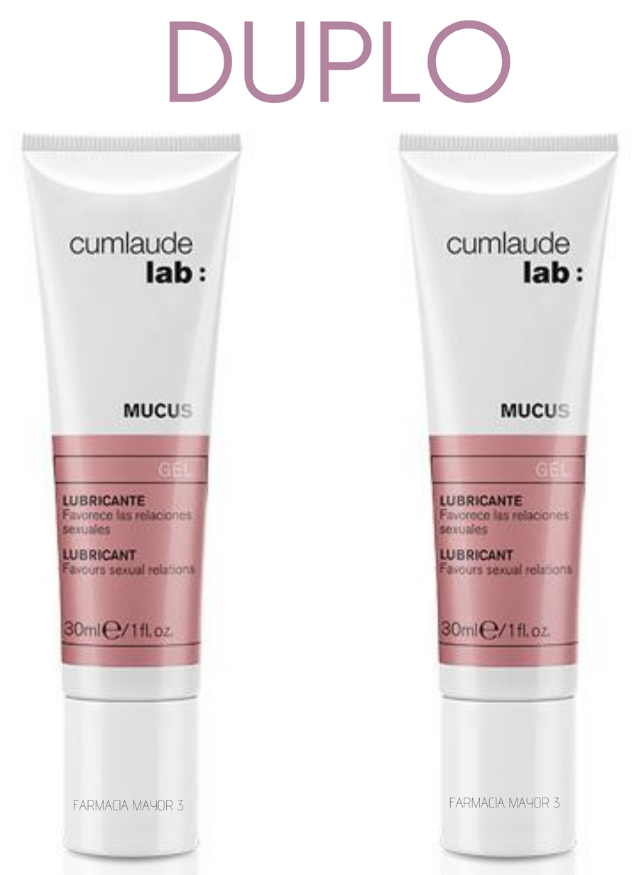 CUMLAUDE DUPLO MUCUS GEL LUBRICANTE 30ML+30ML