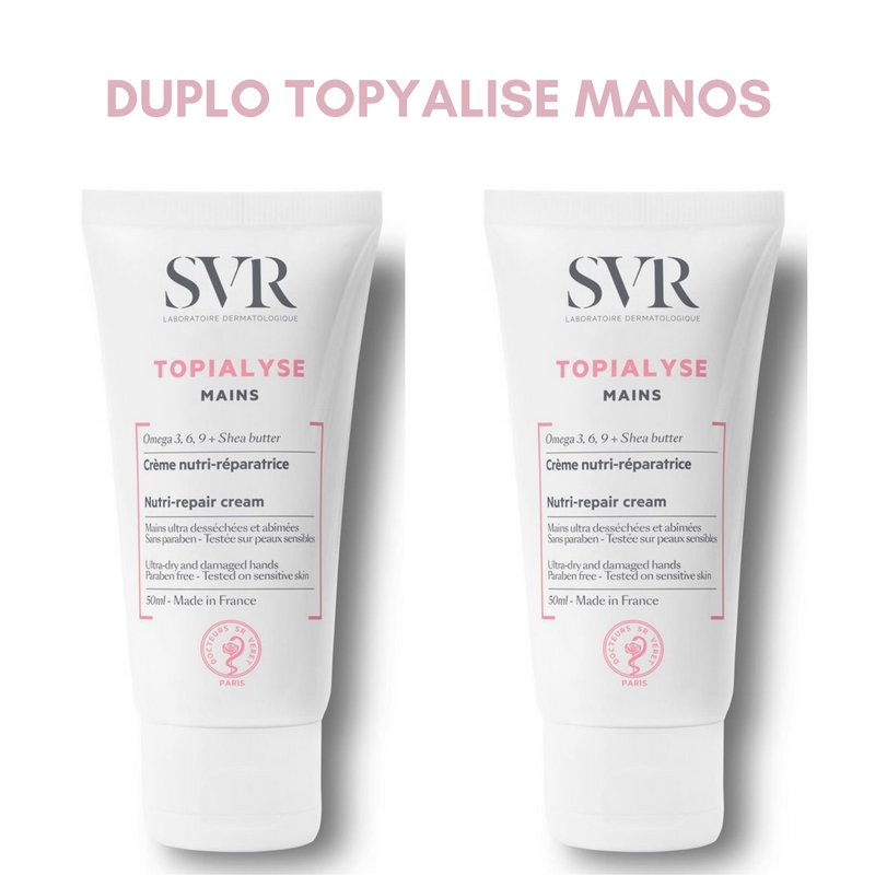 DUPLO TOPIALYSE CREMA MANOS 2X50 ML