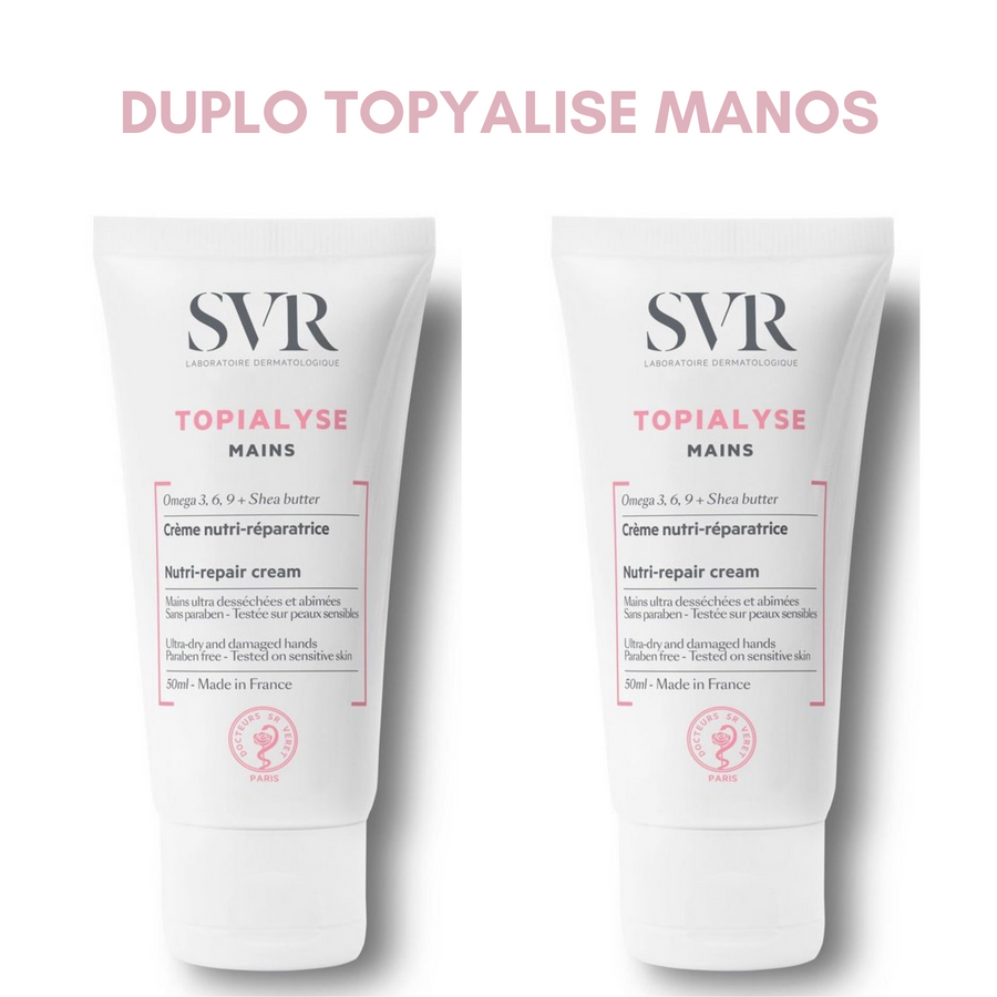 DUPLO TOPIALYSE CREMA MANOS 2X50 ML
