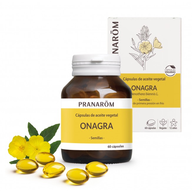 CAPSULAS ONAGRA ACEITE VEGETAL PRANAROM 60 CAPS