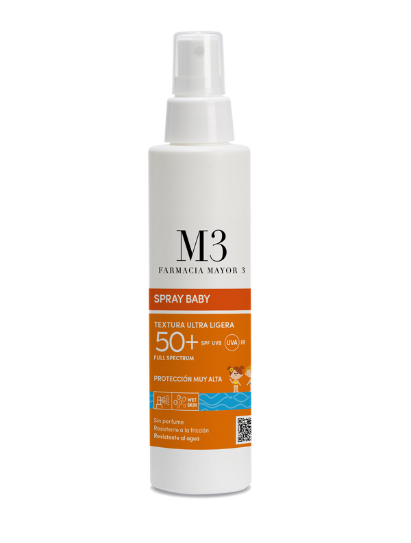 SPRAY SOLAR BABY SPF50+ TEXTURA ULTRA LIGERA 200ML