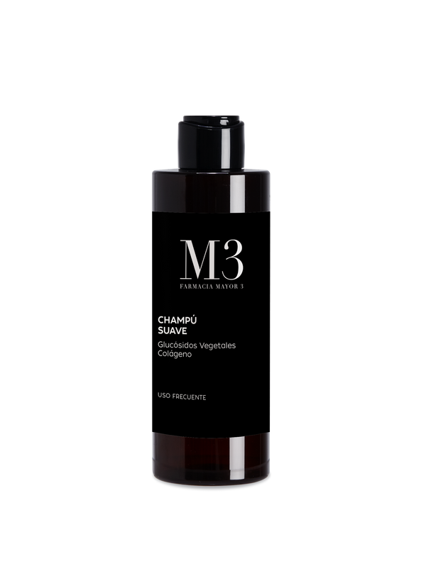 CHAMPU SUAVE GLUCÓSIDOS VEGETALES  COLÁGENO200ML