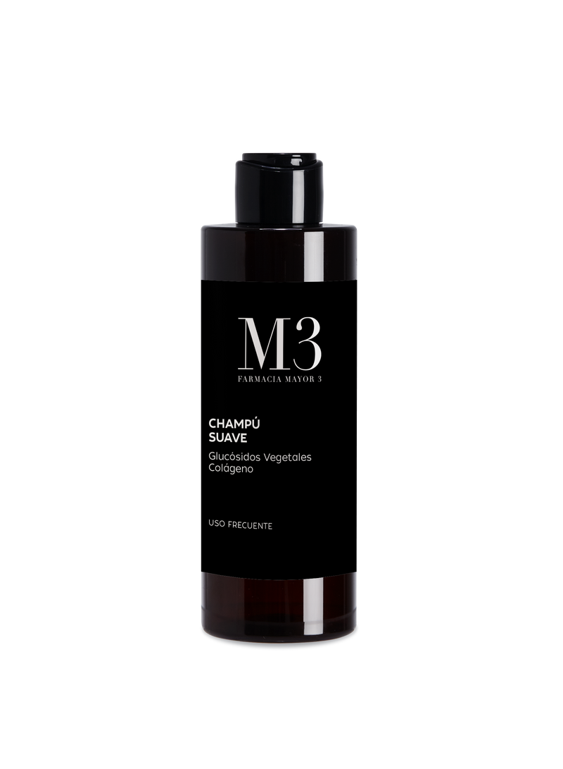 CHAMPU SUAVE GLUCÓSIDOS VEGETALES  COLÁGENO200ML
