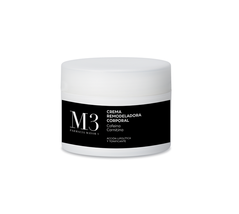 CREMA REMODELADORA CORPORAL CAFEINA Y CARNITINA M3 250ML