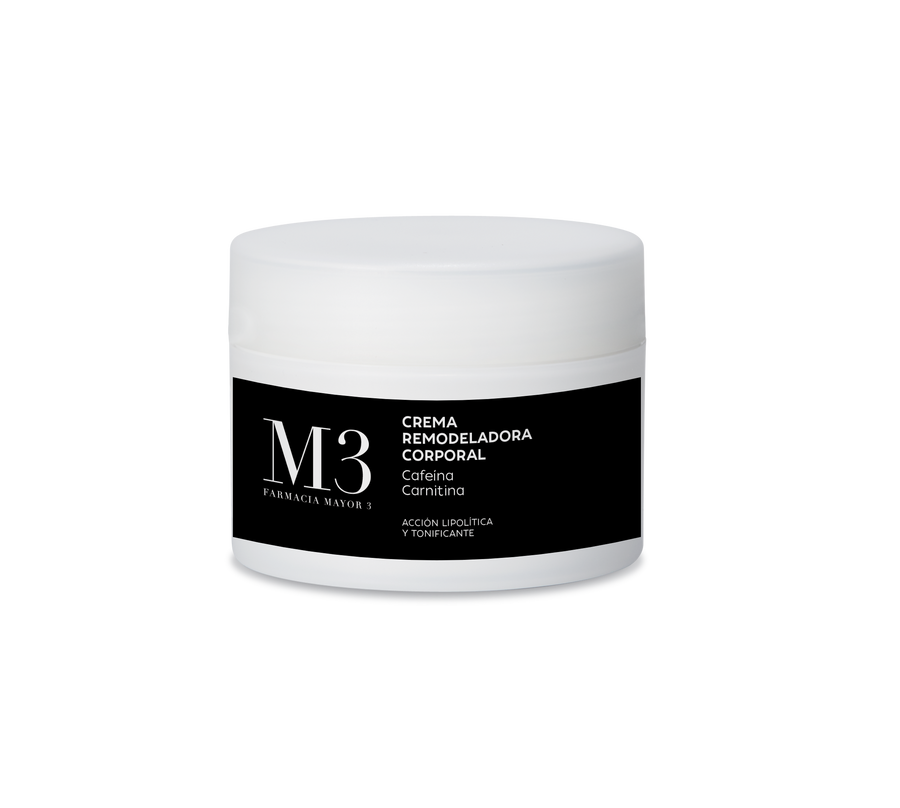 CREMA REMODELADORA CORPORAL CAFEINA Y CARNITINA M3 250ML