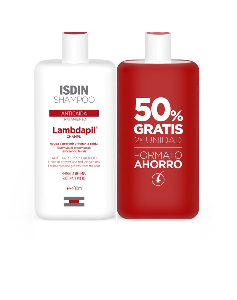 DUPLO LAMBDAPIL ANTICAIDA CHAMPU 400 ML 2A UNIDAD 50%DTO