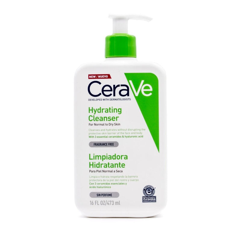 CERAVE LIMPIADORA HIDRATANTE PIEL NORMAL SECA 473 ML