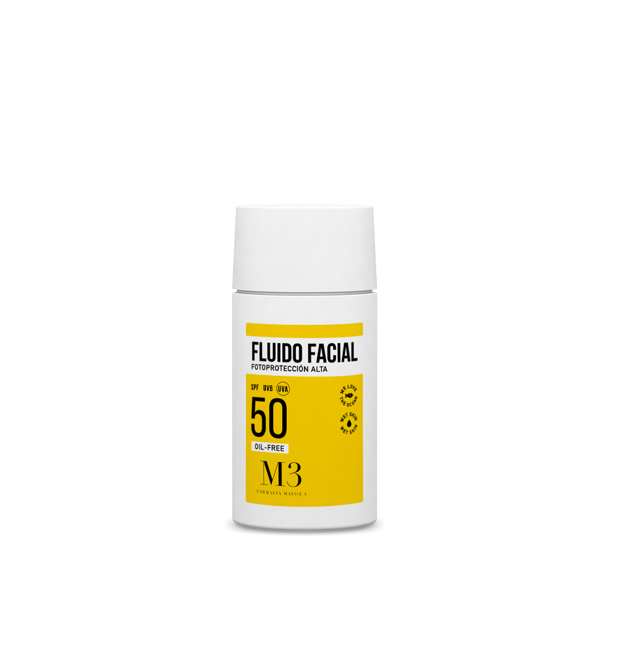FLUIDO FACIAL SPF 50 OIL FREE 50 ML M3