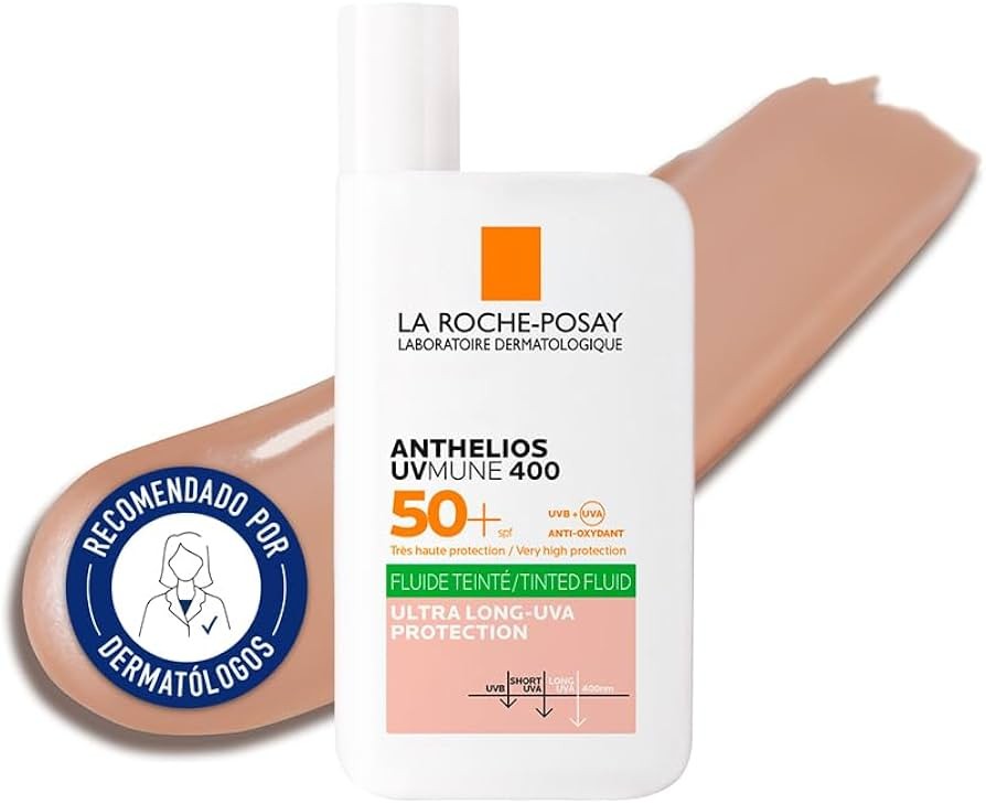 ANTHELIOS UVMUNE 400 FLUIDO INVISIBLE COLOR SPF 50+ 50ML | LA ROCHE-POSAY
