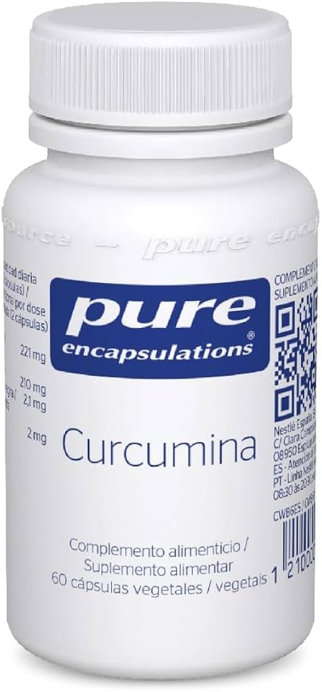 PURE ENCAPSULATIONS CURCUMINA  60 CAPSULAS