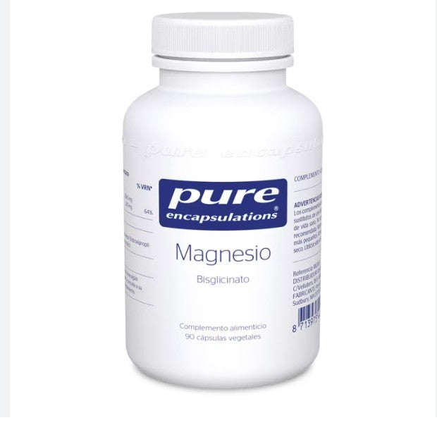 PURE ENCAPSULATIONS MAGNESIO BISCIGLINATO 90 CAPSULAS