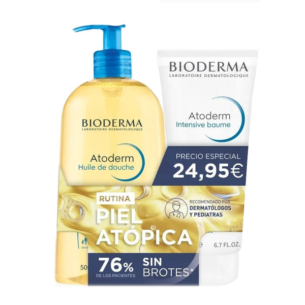 PACK BIODRMA ATODERM INTENSIVE BAUME 200ML + ACEITE DE DUCHA 500ML