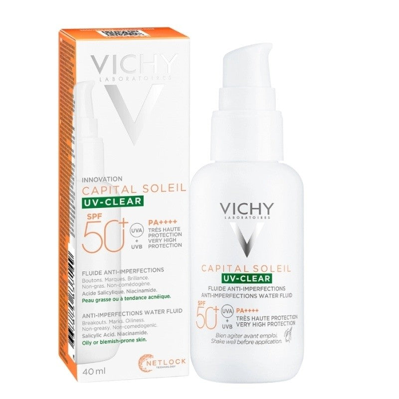 VICHY CAPITAL SOLEIL UV-CLEAR SPF 50+ 40 ML