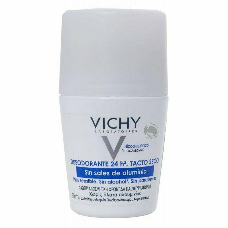 VICHY DESODORANTE SIN ALUMINIO 24H ROLL-ON 50ML