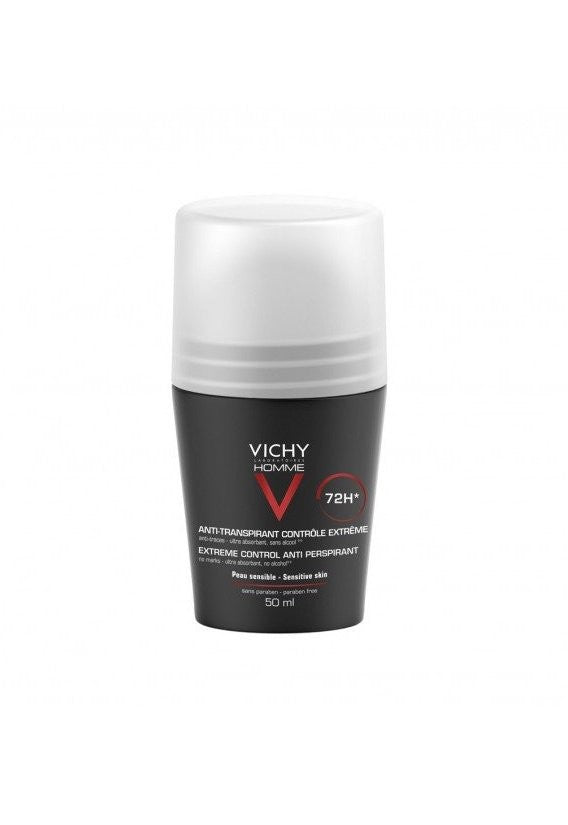 VICHY HOMME ANTITRANSPIRANTE 72H 50 ML