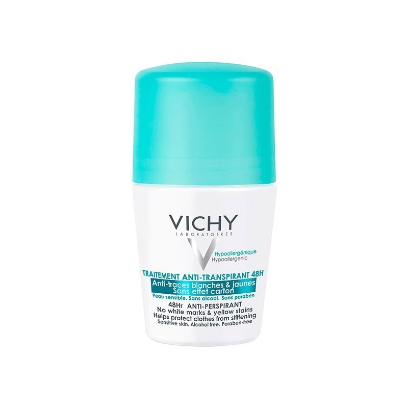 VICHY DESODORANTE ANTITRANSPIRANTE ANTIMANCHAS 48H 50ML