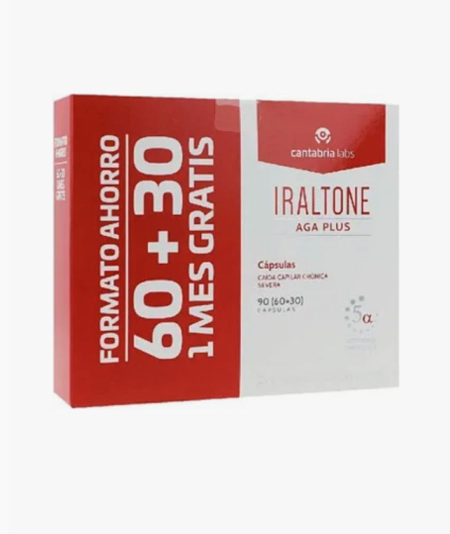 IRALTONE AGA PLUS  90 CAPSULAS (60+30 1 MES GRATIS)