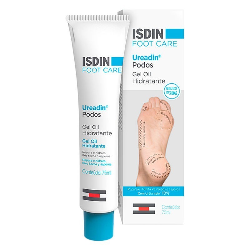 UREADIN PODOS GEL HIDRATANTE PIES SECOS Y AGRIETADOS 75 ML.