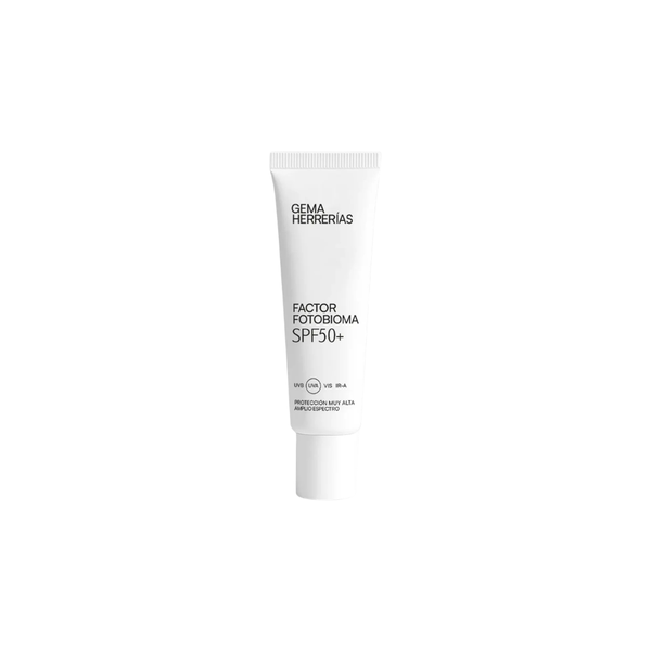 GH FACTOR PHOTOBIOME SPF 50+ SEHR HOHER SCHUTZ 50 ML DUPLO – GEMA HERRERÍAS