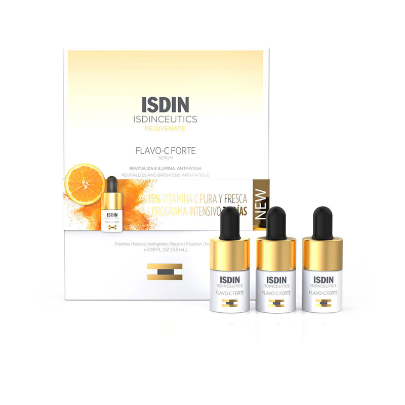 ISDINCEUTICS FLAVO-C FORTE 3X 5,3 ML TRATAMIENTO 30 DÍAS
