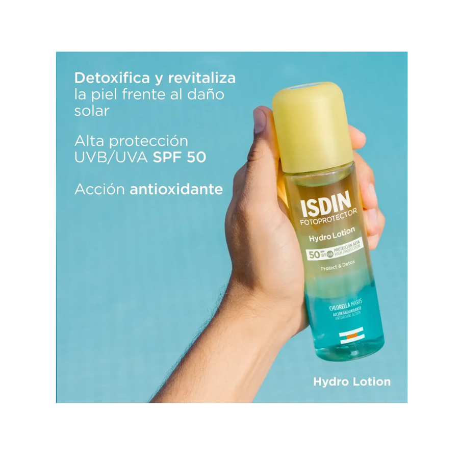 FOTOPROTECTOR ISDIN HYDROLOTION SPF 50 200 ML