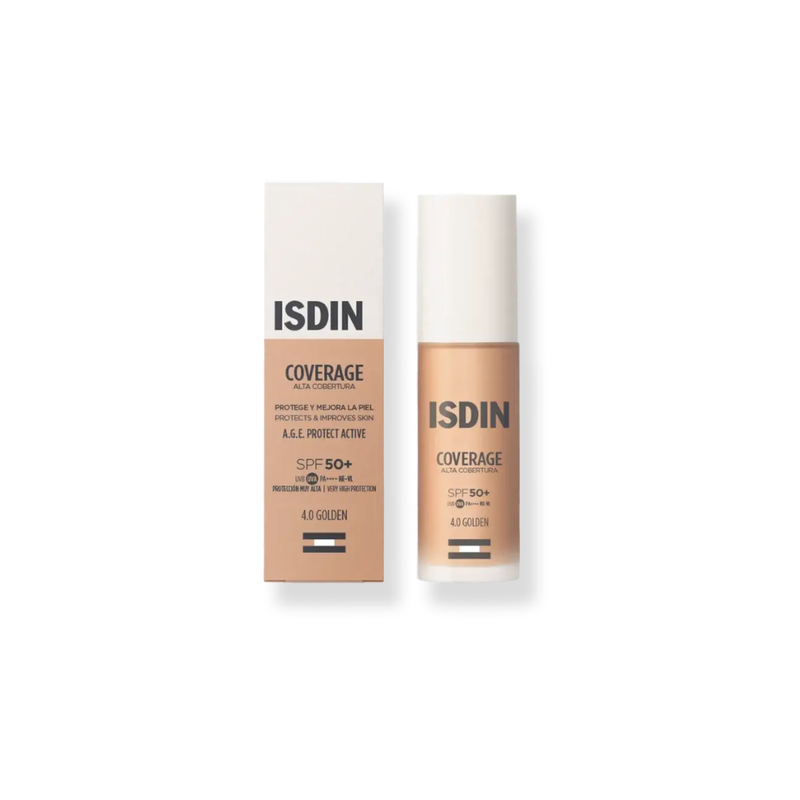 ISDIN COVERAGE SPF50+ 4.0 GOLDEN 30G