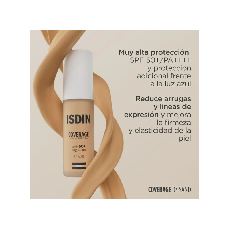 ISDIN COVERAGE SPF50+ 3.0 SAND 30G