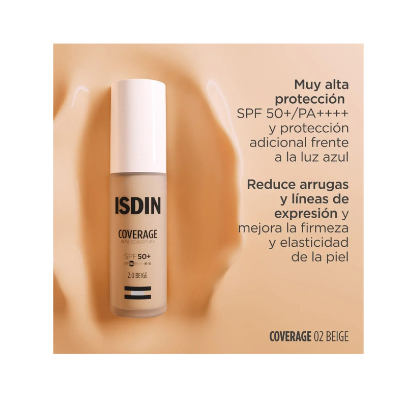 ISDIN COVERAGE SPF50+ 2.0 BEIGE 30G