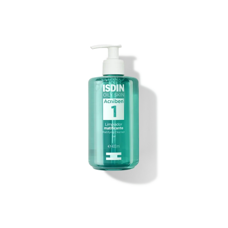 ISDIN ACNIBEN GEL LIMPIADOR MATIFICANTE 400 ML