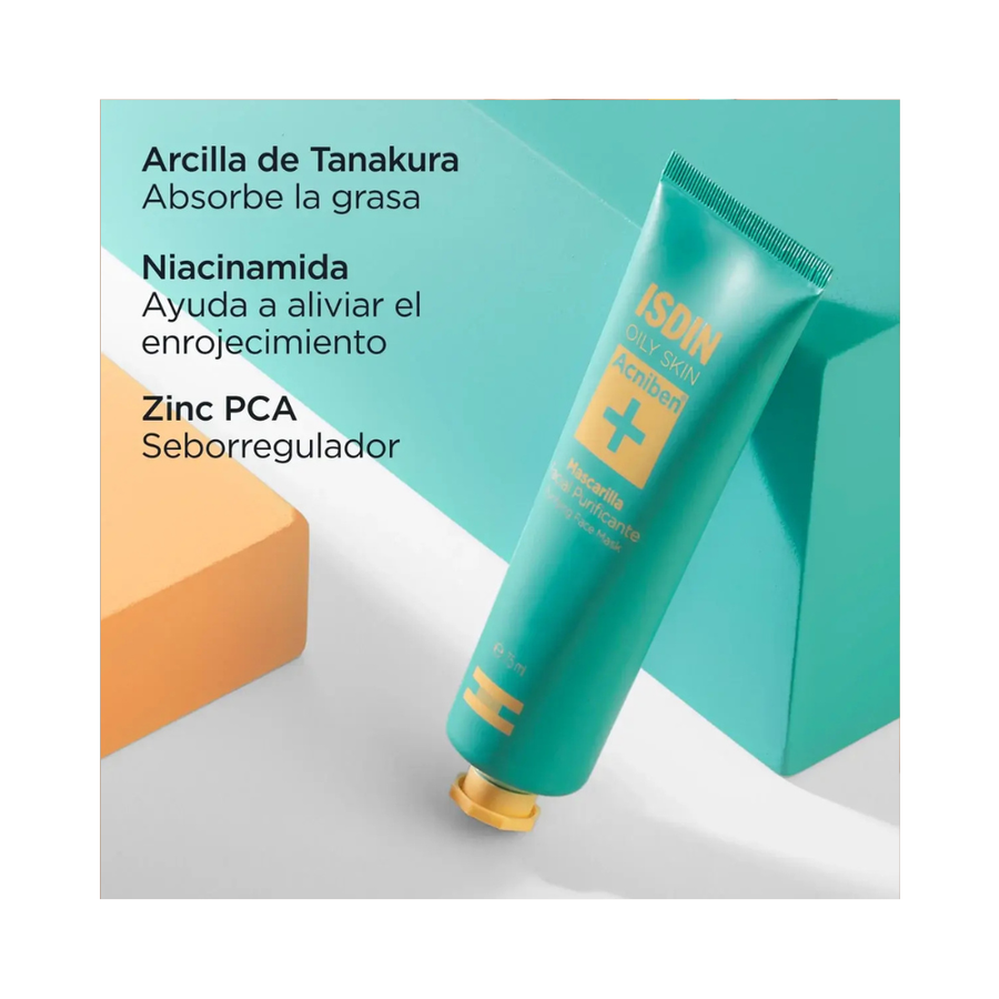 ISDIN ACNIBEN MASCARILLA FACIAL PURIFICANTE 75 ML