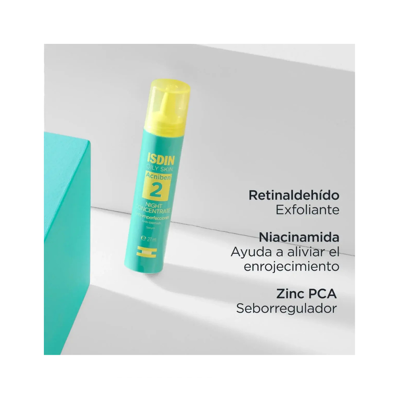 ISDIN TEEN SKIN ACNIBE NACHTKONZENTRAT GEGEN UNREINHEITEN 27ML