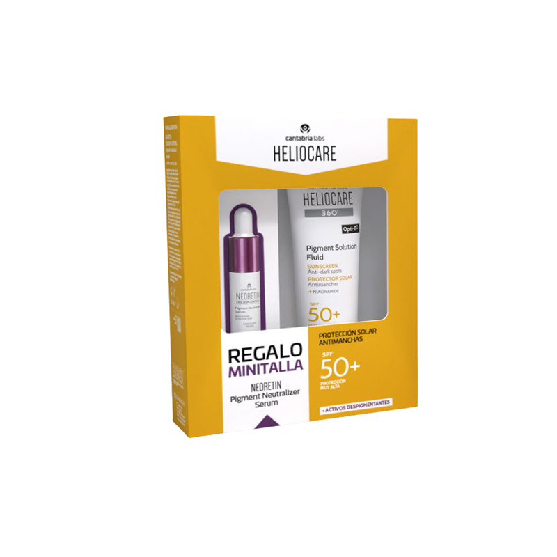 PACK HELIOCARE 360 PIGMENT SOLUTION FLUID SPF50+