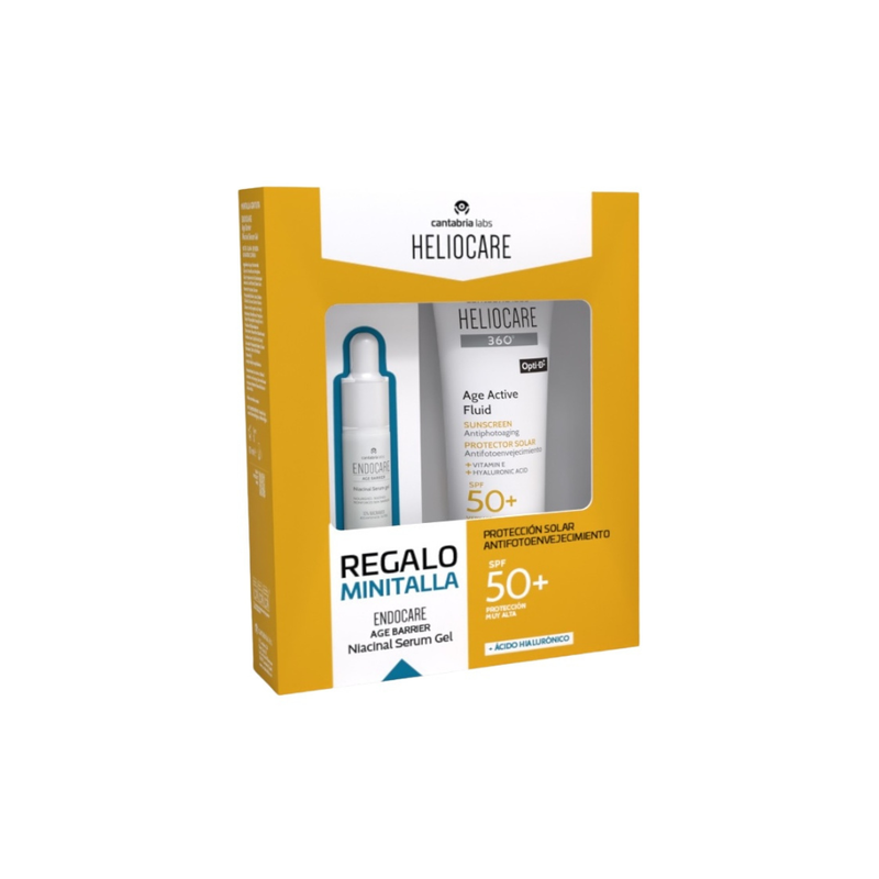 PACK HELIOCARE 360 AGE ACTIVE FLUID SPF50+ 50ML