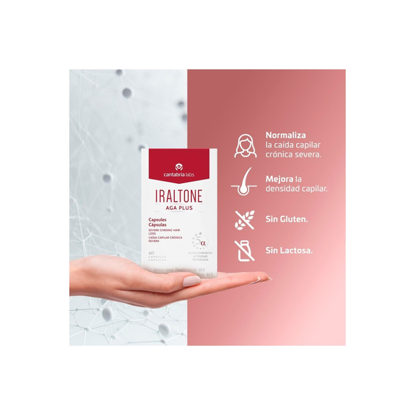 IRALTONE AGA PLUS 90 CAPSULAS (60+30 1 MES GRATIS)