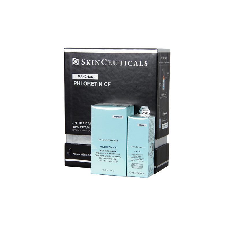 PACK SKINCEUTICALS PHLORETIN CF 30ML + HA INTENSIFIER + ADVANCED BRIGHTENING UV