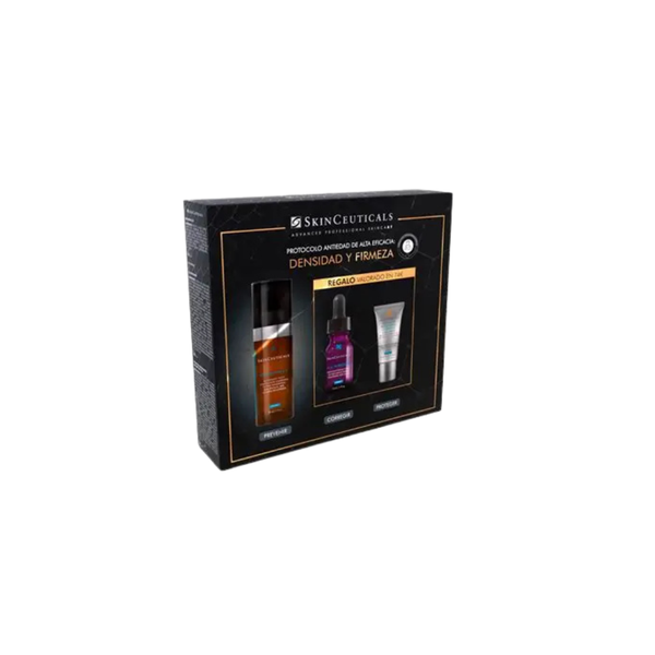 PACK SKINCEUTICALS RESVERATROL B E 30ML+ HA INTENSIFIER + ADVANCED BRIGHTENING UV DEFENSE SUNSCREEN
