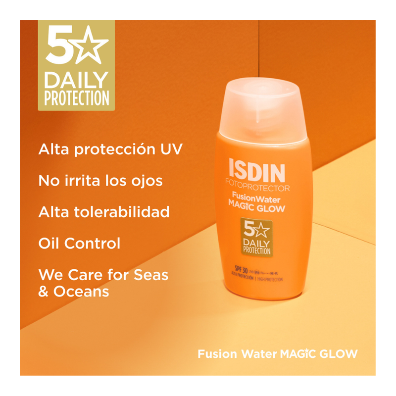 ISDIN FUSION WATER MAGIC GLOW PHOTOPROTECTOR SPF 30 50ML