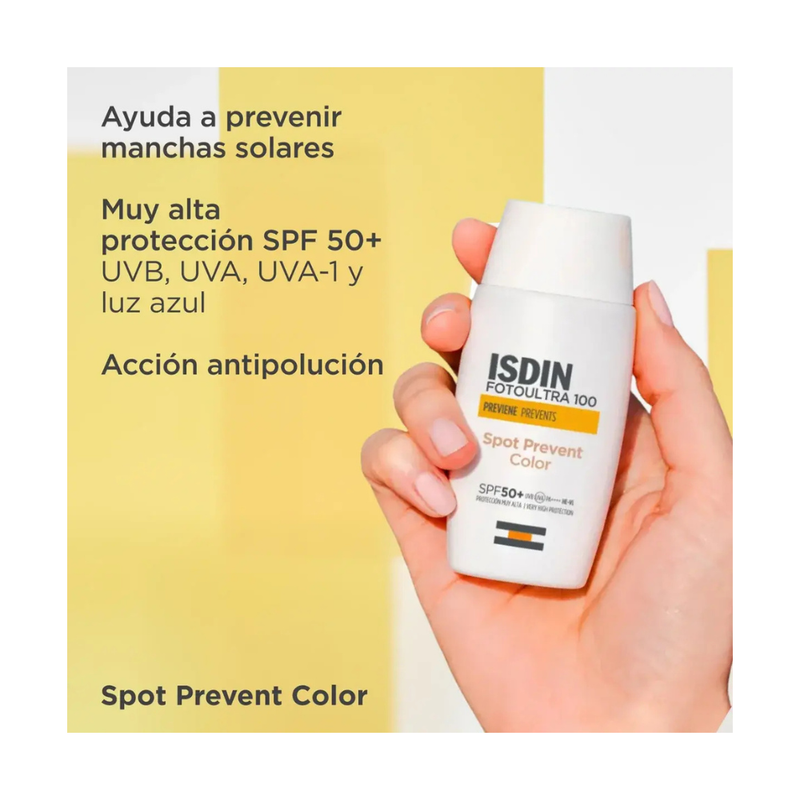 ISDIN FOTOULTRA 100 SPOT PREVENT COLOR SPF50+ 50ML