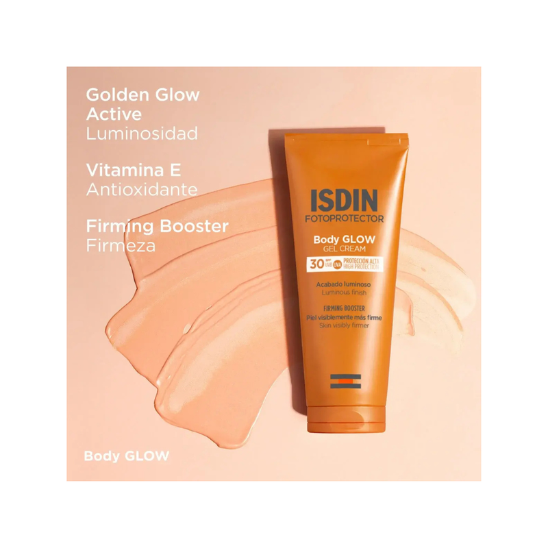 ISDIN BODY GLOW PHOTOPROTECTOR 30SPF 200ML