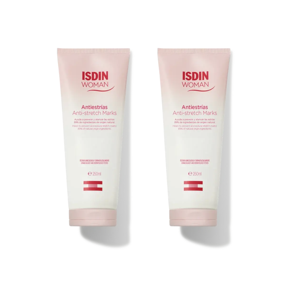 DUPLO WOMAN ISDIN ANTIESTRIAS 2X250ML.