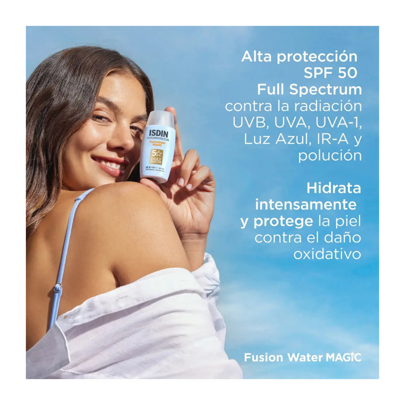 FOTOPROTECTOR ISDIN FUSION WATER MAGIC SPF50 50 ML