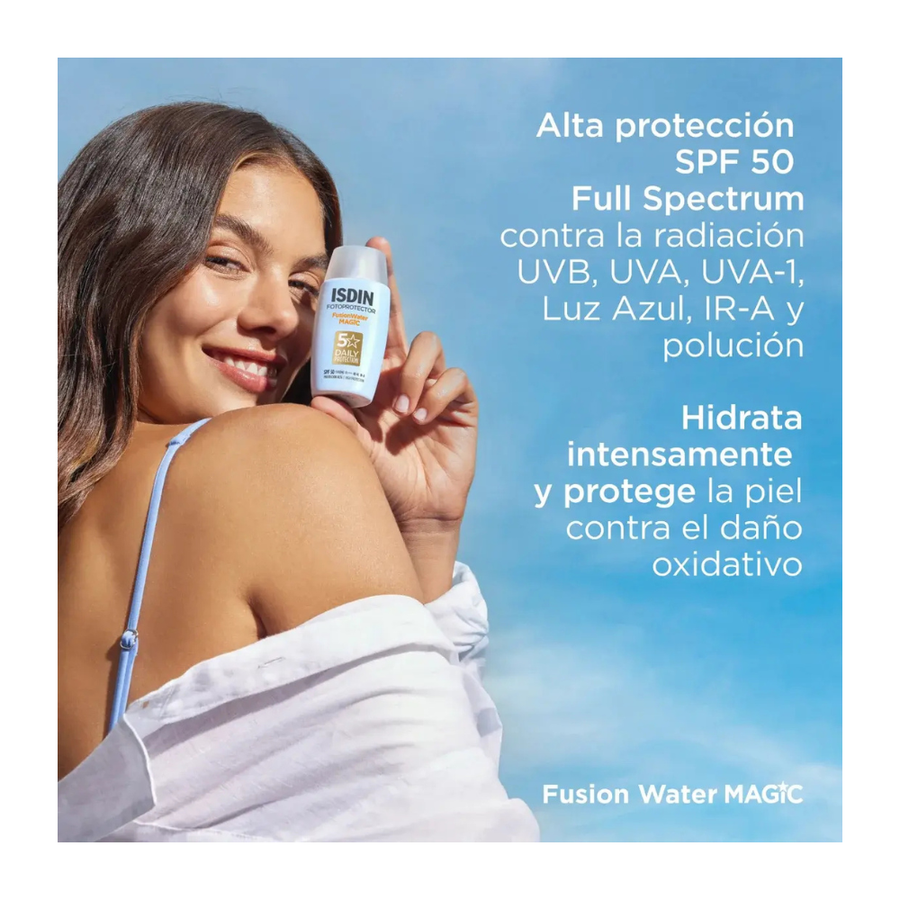 FOTOPROTECTOR ISDIN FUSION WATER MAGIC SPF50 50 ML