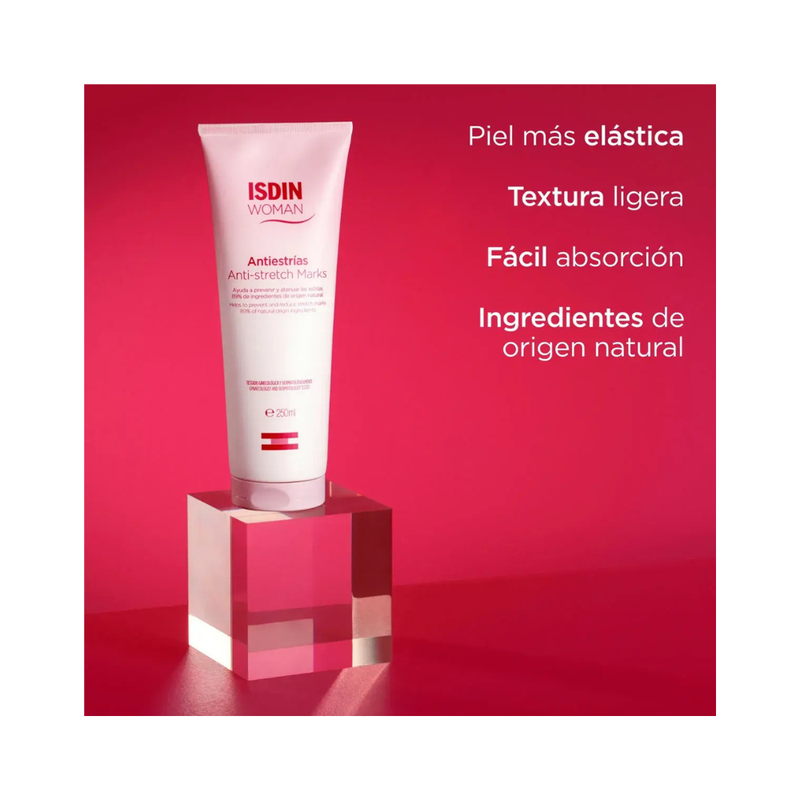 DUPLO WOMAN ISDIN ANTIESTRIAS 2X250ML.
