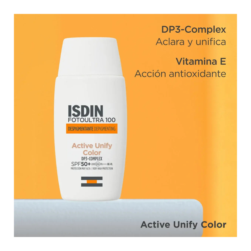ISDIN FOTOULTRA 100 ACTIVE UNIFY COLOR SPF50+ 50 ML