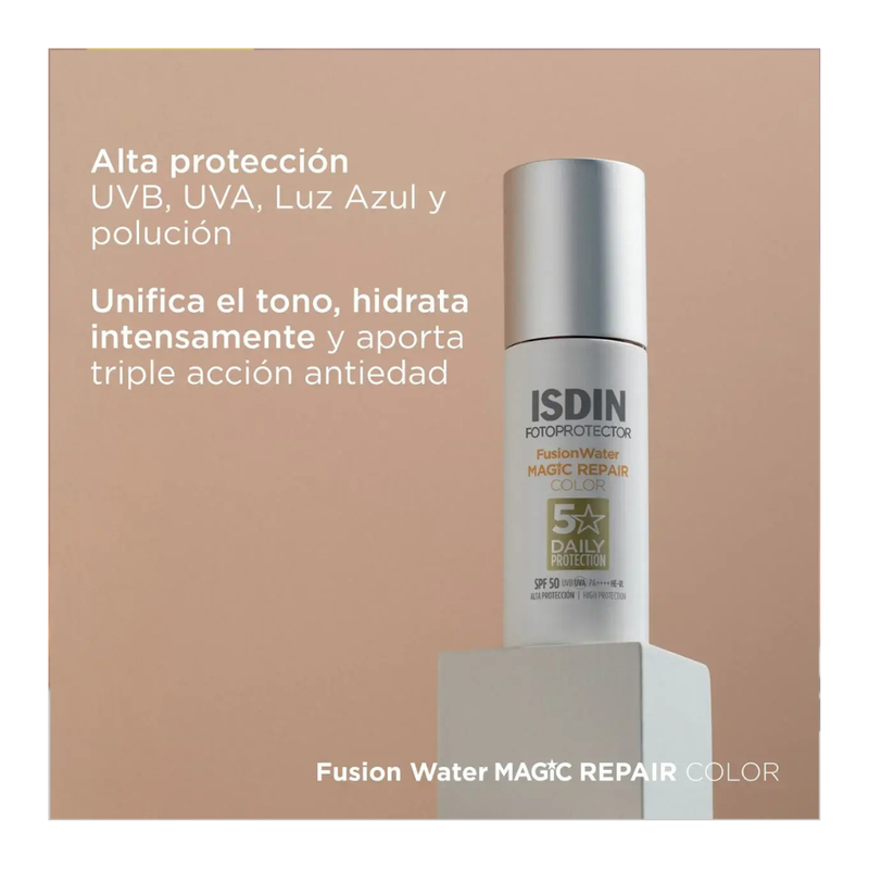 ISDIN FUSION WATER MAGIC REPAIR COLOR SPF50 50 ML