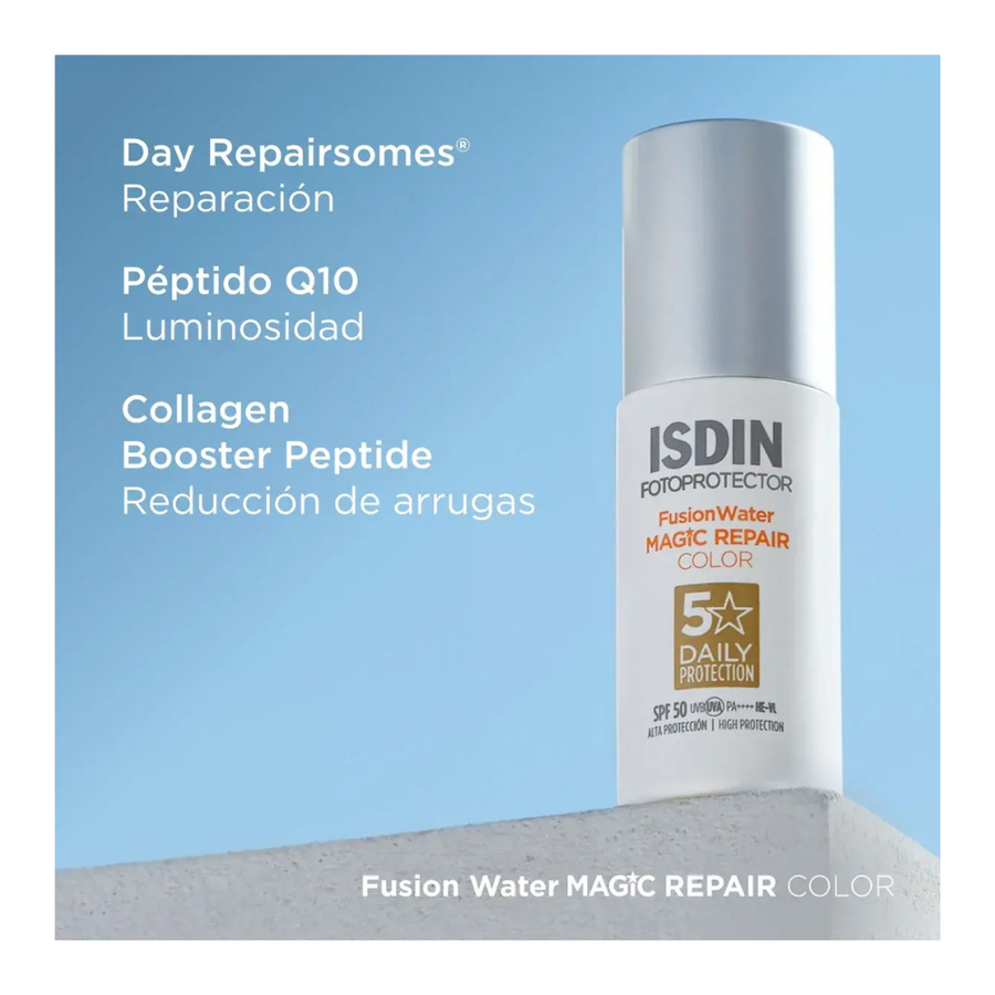 ISDIN FUSION WATER MAGIC REPAIR COLOR SPF50 50 ML