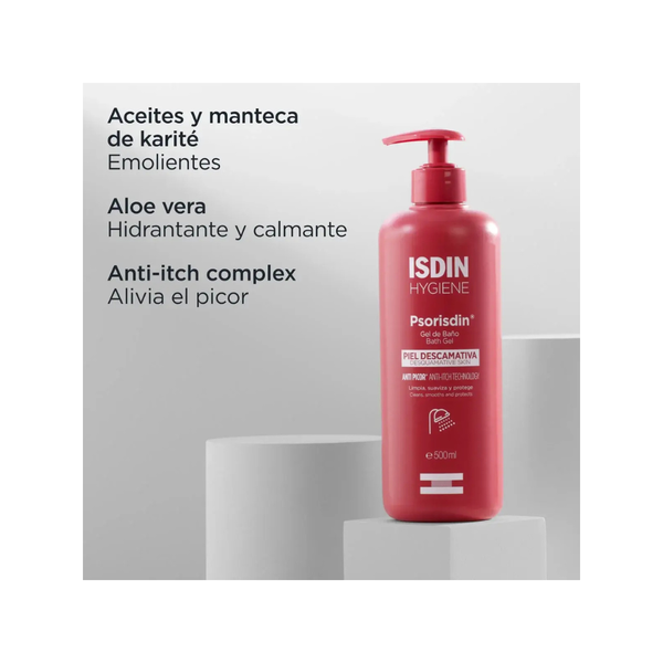 ISDIN PSORISDIN GEL DE BAÑO 500ML