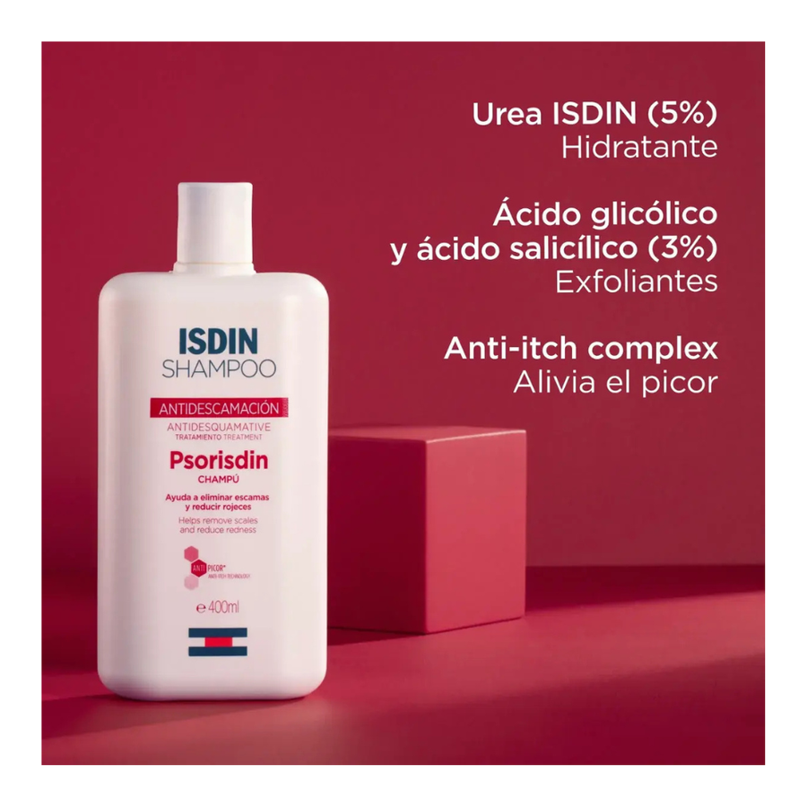 ISDIN PSORISDIN CHAMPÚ ANTIDESCAMACIÓN 400ML